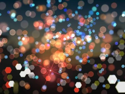 Bokeh as background Stock Photos