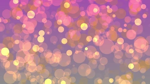 Bokeh Background Pink Bubble Moving on Screen Stock Footage 185910097