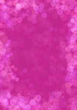 Bokeh background pink vertical, design background, blank template Stock Illustration