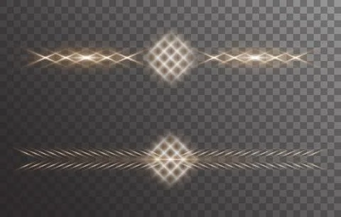 Bokeh background with radiant light Stock Illustration