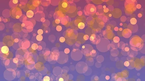 Bokeh Background Red Bubble Moving on Screen Stock Footage 185911921
