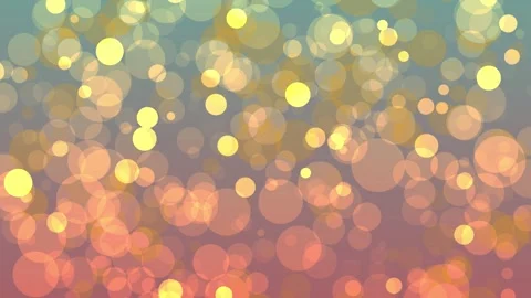 Bokeh Background Salmon Bubble Moving on Screen Stock Footage 185911991