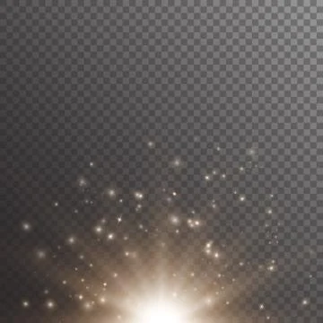 Bokeh background with shimmering lights Stock Illustration