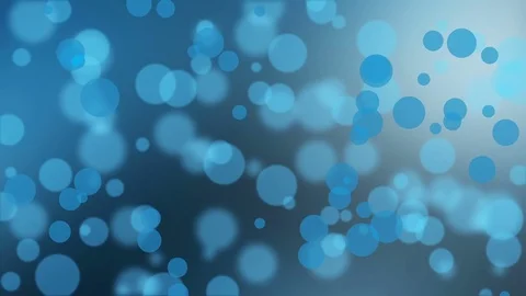 Bokeh, background with soft blurred blue light Stock Footage 83649433