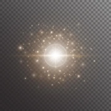 Bokeh background with twinkle lights Stock Illustration