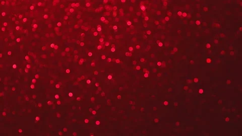 Bokeh background of vibrant ruby red colors. Fast changing tiny circles Stock Footage 168494583