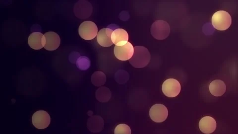 Bokeh Background Video Loop, Purple Orange Red Motion Background Stock Footage 232386829
