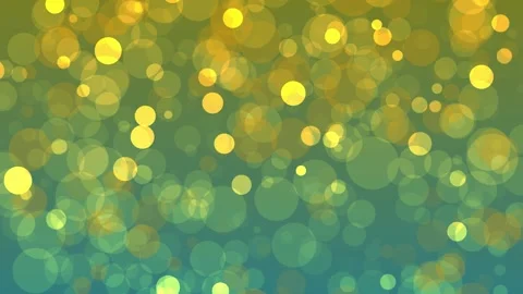 Bokeh Background Yellow Bubble Moving on Screen Stock Footage 185913317