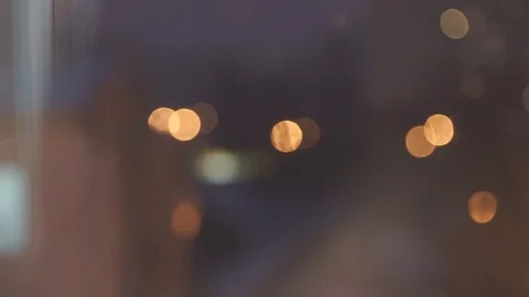 Bokeh Background is Yellow Stock Footage 72386092