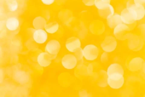 Bokeh background with yellow. Stock Photos