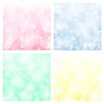 Bokeh backgrounds Stock Illustration
