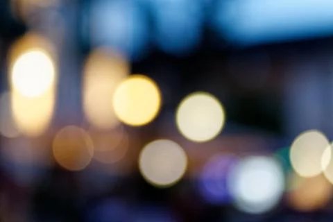 Bokeh Balls of Light Stockfoto's