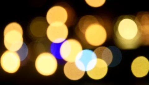 Bokeh, beautiful circle, reflection light, abstract christmas background Stock Photos