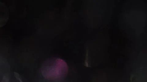 Bokeh, Black background, Medium shine, Full page, Crystalline, Vidéo 319390524