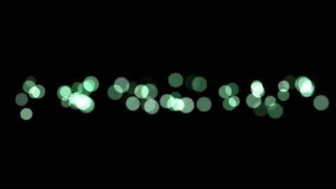 Bokeh on black background selective focus. black background for blend mode Stock Footage 221365474