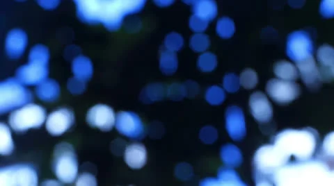 Bokeh Blue (2) Vidéo 25130692