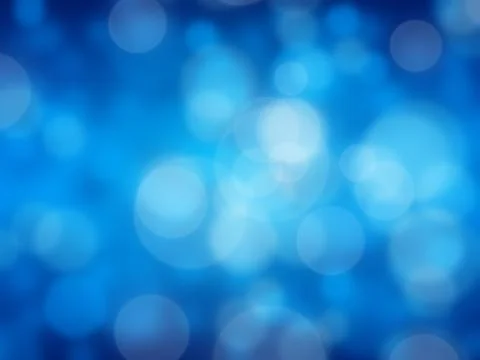 Bokeh Blue Background Stock Illustration