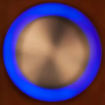 Bokeh blue circle Stock Illustration