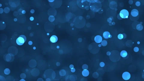 Bokeh Blue Lens Effects HD  Stock Footage 169071368
