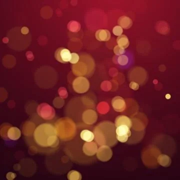 Bokeh blur color abstract background with lights. New Year and Christmas holi Stock Illustration