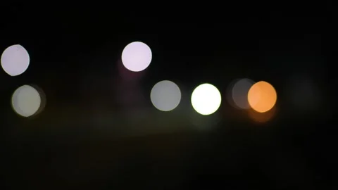 Bokeh blur road light background Stock Footage 293519608