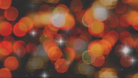Bokeh Blur Shiny Overlay Black Screen Stock Footage 289910325