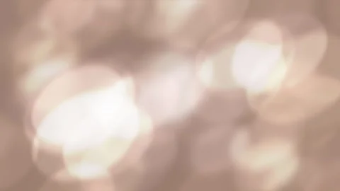 Bokeh blur with warm tones, soft light orbs, dreamy ambiance Stock Footage 295324437