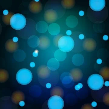 Bokeh, blurred background Stock Illustration