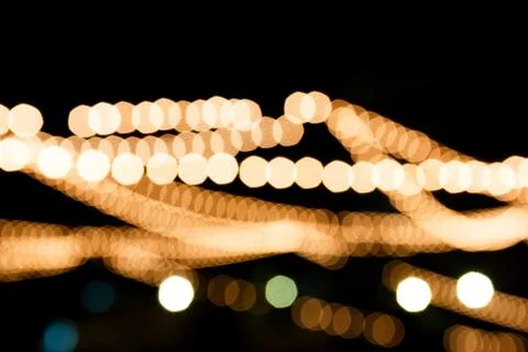 Bokeh with blurred background. Stock Photos
