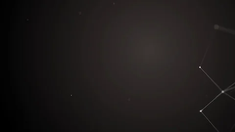 Bokeh. Blurred. Geometric pattern with connected lines and dots. Cybernetic dots Stock Footage 105675098