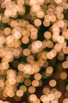 Bokeh blurred out of focus background christmas fir tree Stock Photos