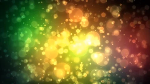 Bokeh Bubbles Floating Colorful Background 스톡 동영상 283490657