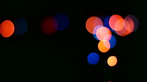 Bokeh of Christmas light Stock Footage 45272721
