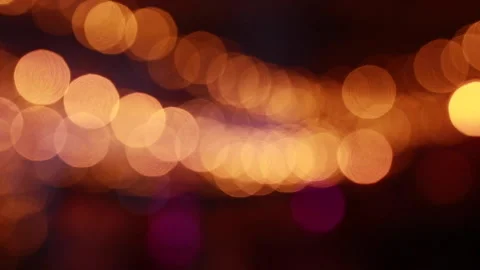 Bokeh Christmas Lights. Video stock 134490423
