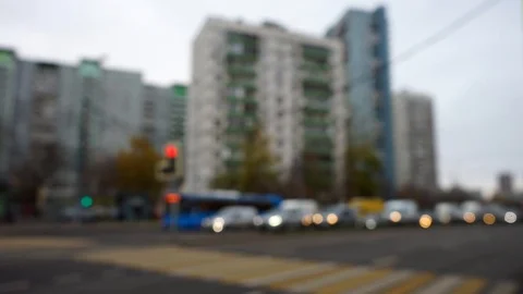 Bokeh city background 11 Stock Footage 97639458
