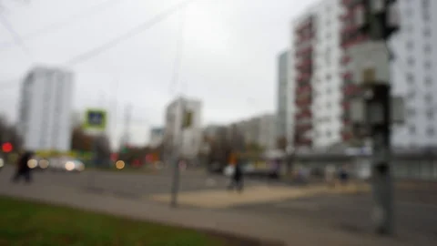 Bokeh city background 18 Video stock 97639487
