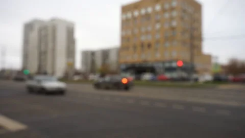 Bokeh city background 2 Stock Footage 97639421