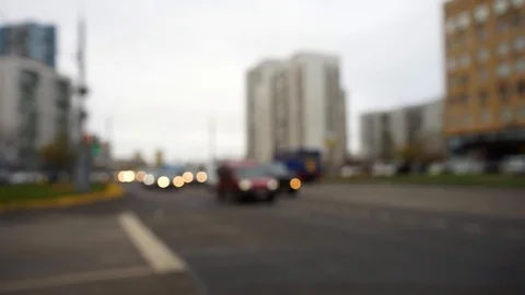 Bokeh city background 4 Stock Footage 97639423