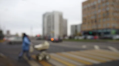 Bokeh city background 8 Stock Footage 97639445
