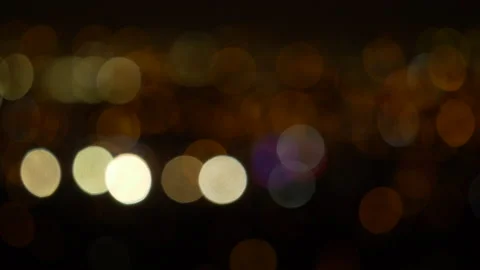 Bokeh City Lights Stock Footage 229318499