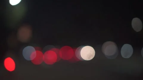 Bokeh citylights Stock Footage 257888659