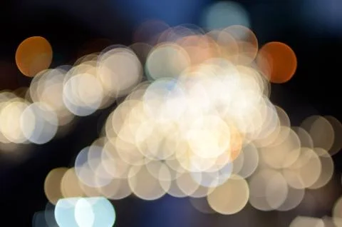 Bokeh cityscape background Stock Photos