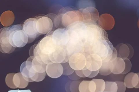 Bokeh cityscape background Stock Photos
