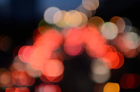 Bokeh cityscape background Stock Photos