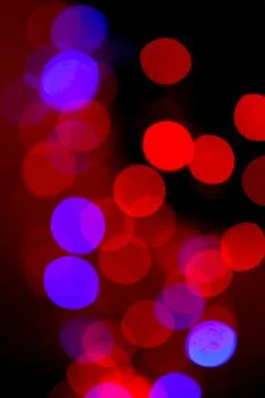 Bokeh on a colored background Stock Photos