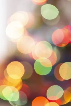 Bokeh of colored lights 스톡 사진