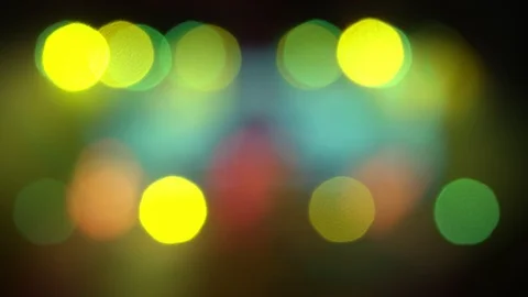 Bokeh On A Concert Stock Footage 126067627