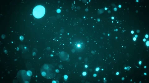 Bokeh cyan Stock Footage 201033389