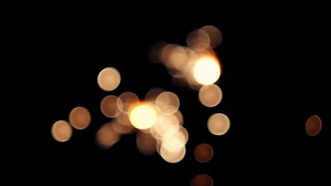 Bokeh Dancing Lights, Sparks, Atom, Radioactive, Nuclear. Sparkling stars Stock Footage 106116159