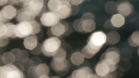 Bokeh dancing sunlight on ocean waves Stock-Footage 75553679